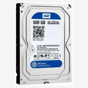 Western Digital Blue 500GB HDD 7200RPM SATA usato