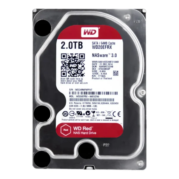 Hard disk Western Digital Red 2TB SATA III 5400 RPM