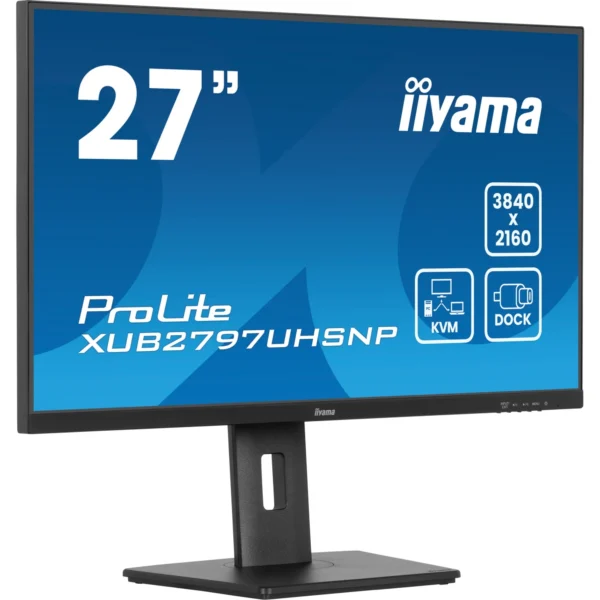 Iiyama 27'' XUB2797UHSNP-B1 – Monitor 4K UHD con tecnologia IPS